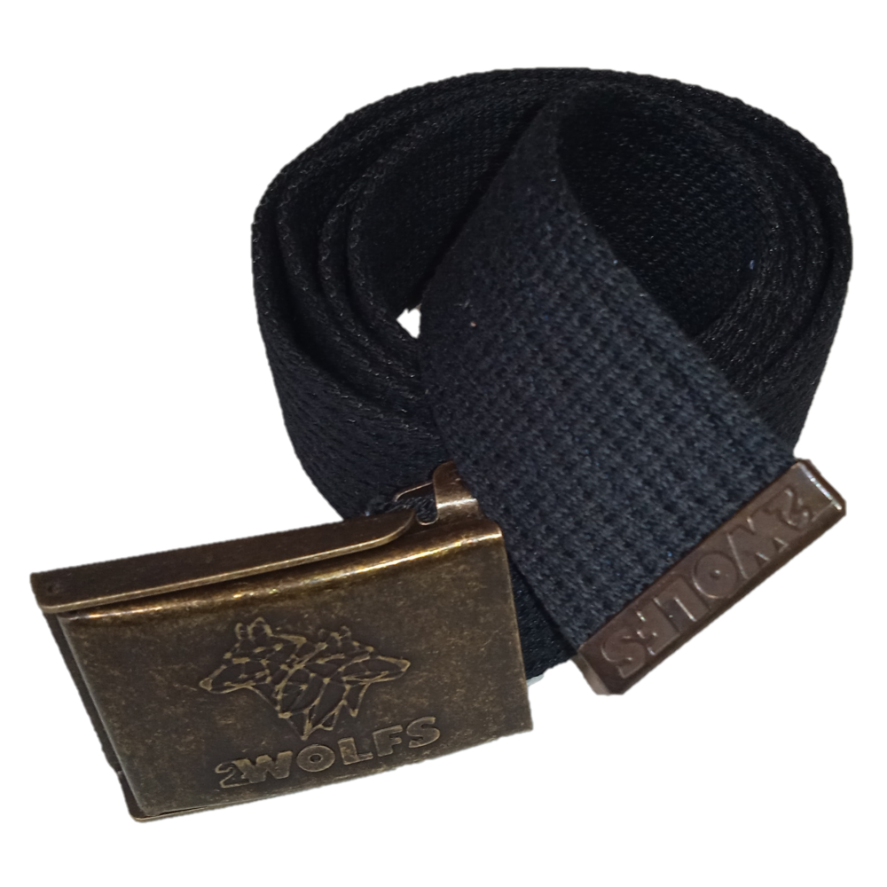 ΖΩΝΗ 2WOLFS WILD ΜΑΥΡΗ